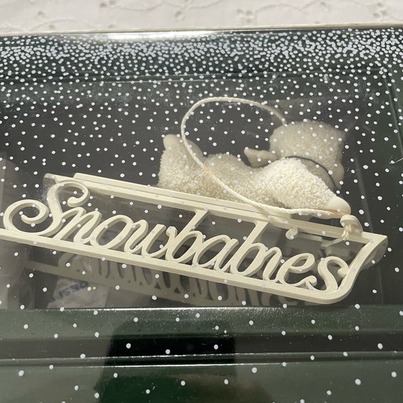 5 pieces Charming Cream Snow Baby Figurine - Picture 2 of 4